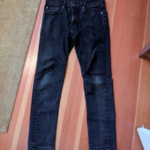 Levi's 502 Black Jeans 32x32